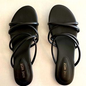 Nine West Black Sandals